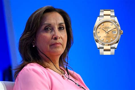 presidenta peru rolex|rolex watches peru.